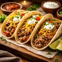Creamy Beef Tacos