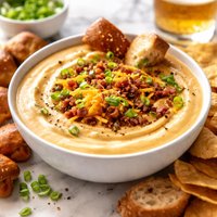 Creamy Beer N Cheddar Dip