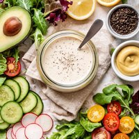 Creamy Black Pepper Dressing