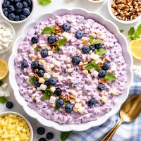 Creamy Blueberry Gelatin Salad
