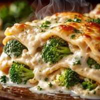 Creamy Broccoli Lasagna
