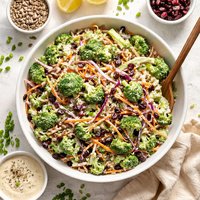 Creamy Broccoli Slaw