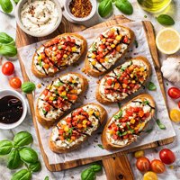 Creamy Bruschetta