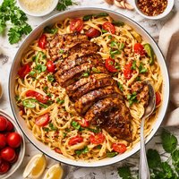 Creamy Cajun Chicken with Pasta