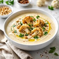 Creamy Caulifower Soup South Beach Phase 1