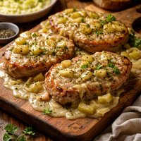 Creamy Celery Pork Chops