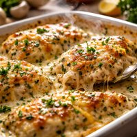 Creamy Cheese and Herb Chicken Bake