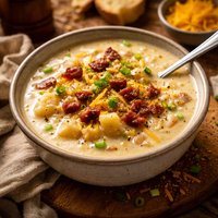 Creamy Cheesy Potato Soup