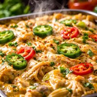 Creamy Chicken and Chilies Casserole