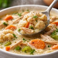 Creamy Chicken and Dumpling Soup