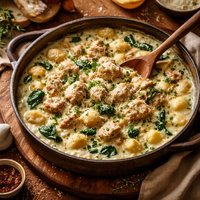 Creamy Chicken and Gnocchi