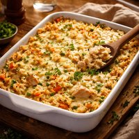 Creamy Chicken and Rice Bake