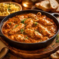 Creamy Chicken Paprikash
