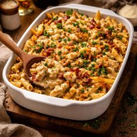 Creamy Chicken Pasta Bake