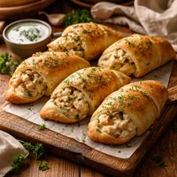 Creamy Chicken Stuffed Crescents