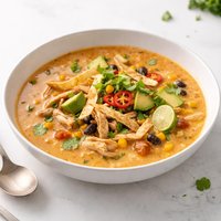 Creamy Chicken Tortilla Soup