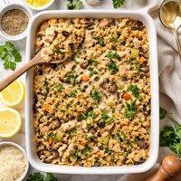 Creamy Chicken Wild Rice Casserole