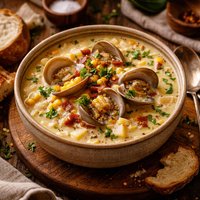 Creamy Clam Corn Chowder