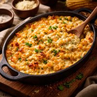 Creamy Corn Au Gratin
