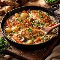 Creamy Country Chicken and Vegetables
