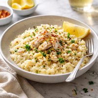 Creamy Crab Risotto