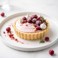 Creamy Cranberry Tart