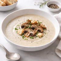 Creamy Cream of Mushroom Soup