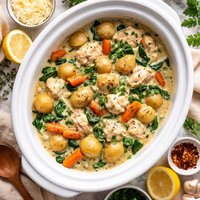 Creamy Crock Pot Chicken Potato