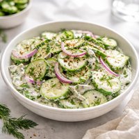 Creamy Cucumber Salad