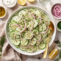 Creamy Cucumber Salad Barefoot Contessa