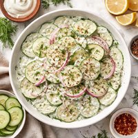 Creamy Cucumbers