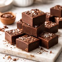 Creamy Dark Chocolate Fudge
