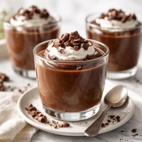 Creamy Double Chocolate Pudding