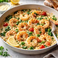 Creamy Dreamy Shrimp Saute