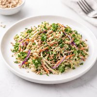 Creamy Easy Broccoli Slaw