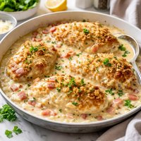 Creamy Easy Chicken Cordon Bleu Without the Work
