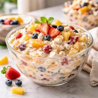 Creamy Fruit Cocktail