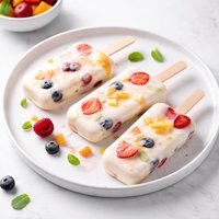 Creamy Fruit Pops
