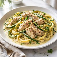 Creamy Garlic Chicken Pasta