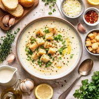 Creamy Garlic Soup