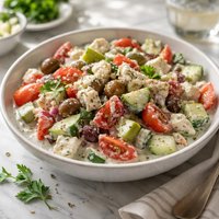 Creamy Greek Salad