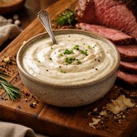 Creamy Horseradish Sauce for Roast Beef