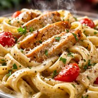 Creamy Italian Chicken Fettuccine