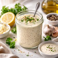 Creamy Italian Garlic Dressing