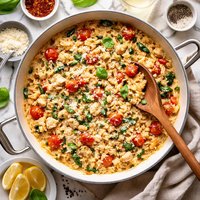 Creamy Italian Orzo
