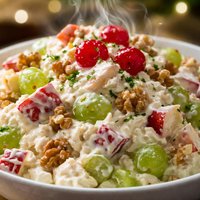 Creamy Jello O Waldorf Salad