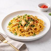 Creamy Korma Chicken Tagliatelle