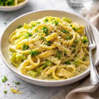 Creamy Leek Pasta Dish