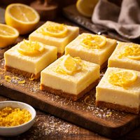 Creamy Lemon Cheesecake Bars