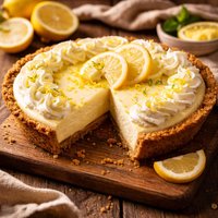 Creamy Lemon Pie Light